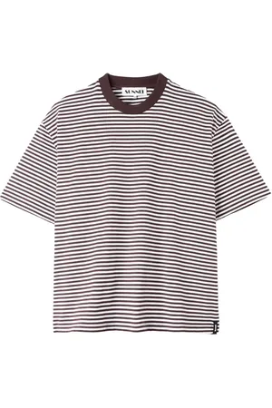 SUNNEI Playera con rayas estampadas
