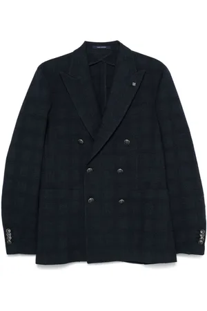 TAGLIATORE Blazer con detalle de broche