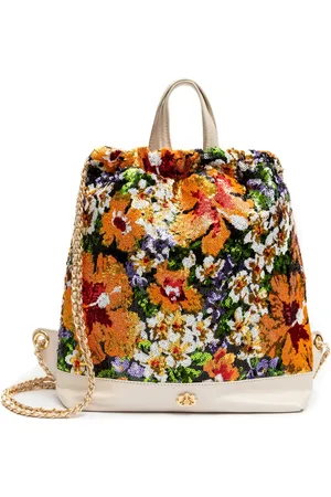 Isla Ibiza Mochila bordada con lentejuelas