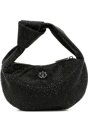 Isla Ibiza Bolsa de hombro con detalles de cristal y logo