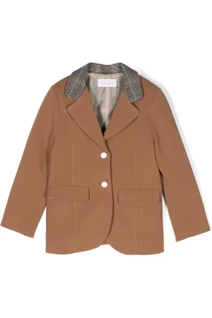 PATACHOU Blazer con detalle de cuadros