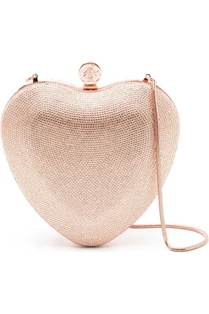 Isla Ibiza Bolsa de hombro Heart con apliques de cristal