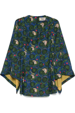 ALESSANDRO ENRIQUEZ Vestido corto con estampado gráfico