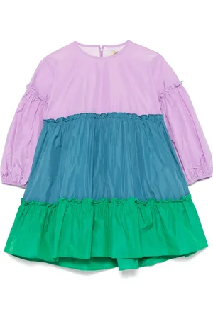 Stella McCartney Vestido con diseño color block