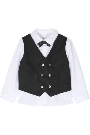 PATACHOU Camisa con diseño de paneles