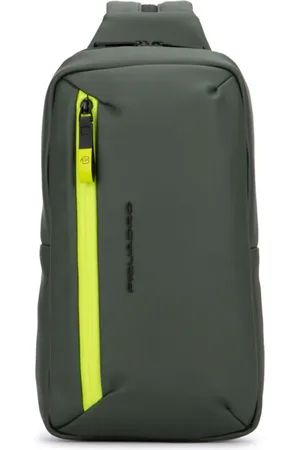Piquadro Mochila con logo en relieve