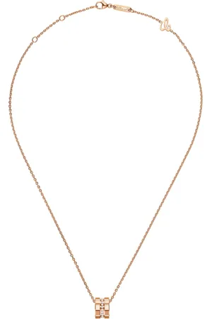 Chopard Collar Ice Cube en oro rosa de 18kt con diamante