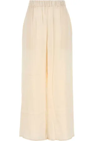 LE KASHA Pantalones de seda anchos