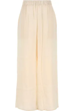 LE KASHA Pantalones de seda anchos