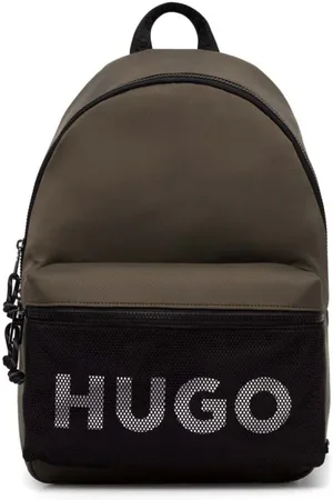 HUGO BOSS Mochila con logo estampado