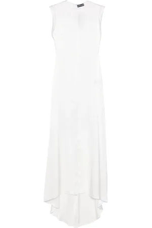 DAVID KOMA Blusa satinada con puños vueltos