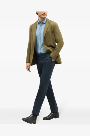 Boglioli Pantalones chinos con diseño recto