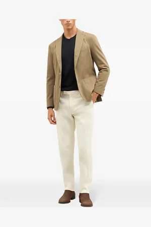 Boglioli Pantalones chinos con diseño recto