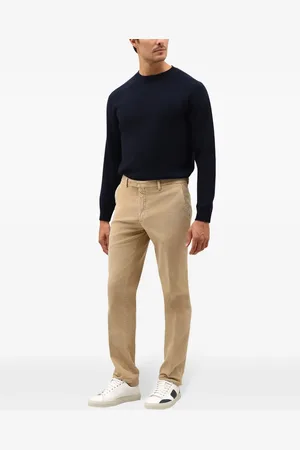 Boglioli Pantalones chinos con diseño recto