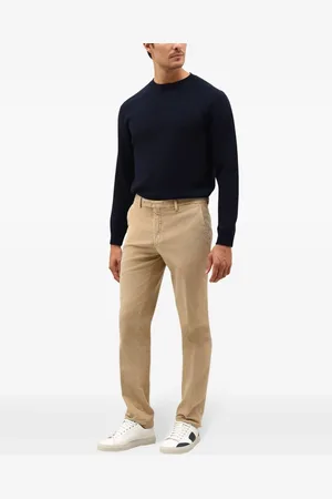 Boglioli Pantalones chinos con diseño recto