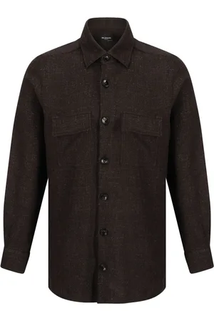 Kiton Camisa de bouclé