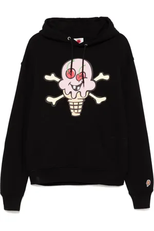 ICECREAM Hoodie con logo estampado