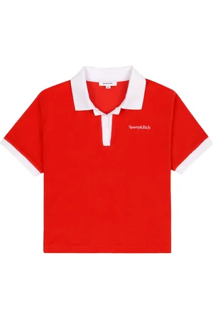 Sporty & Rich Playera tipo polo Serif