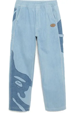 A Bathing Ape Jeans con logo Moonface