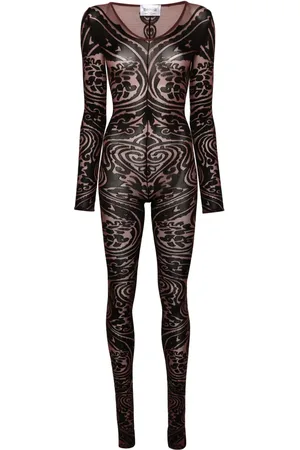 Wolford Jumpsuit Body Tattoo en colaboración con ETRO