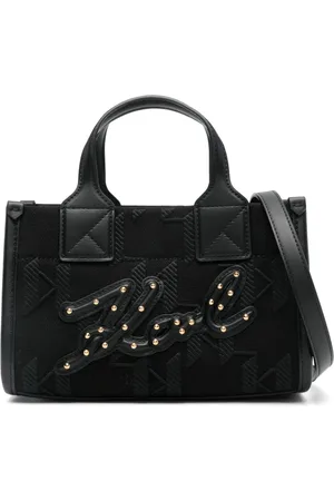 Karl Lagerfeld Tote con monograma