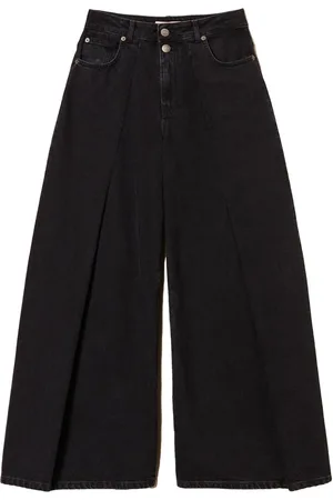 Twin-Set Jeans capri con bolsillos