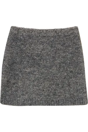 Twin-Set Falda corta de bouclé
