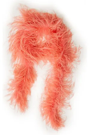 Twin-Set Mascada con detalle de plumas