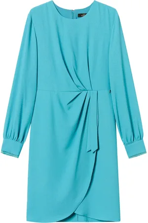 Twin-Set Vestido con detalle fruncido