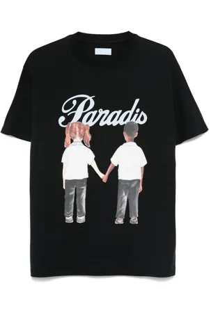 3PARADIS Playera con estampado gráfico