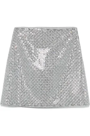 ERMANNO SCERVINO Falda corta con detalles de cristal