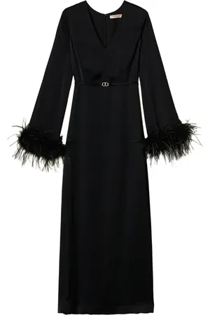 Twin-Set Vestido largo con detalle