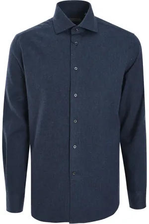 corneliani Camisa de popelina
