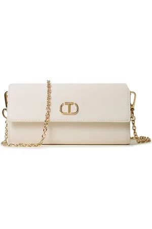 Twin-Set Cartera con placa del logo