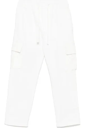 Paolo Pecora Pantalones cargo de pana