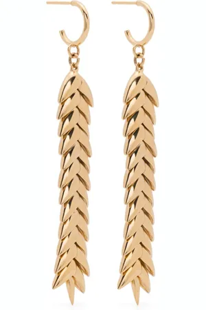 BEVZA Aretes largos Spikelet