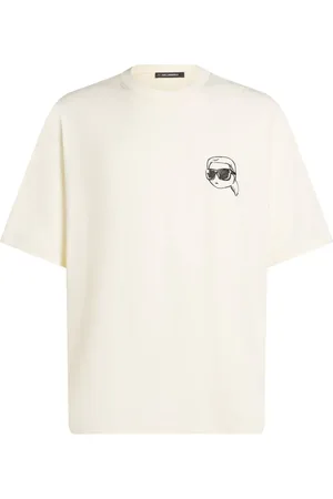 Karl Lagerfeld Playera con parche Ikon