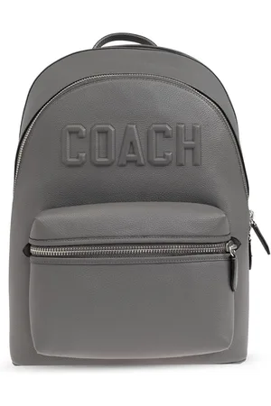 Coach Mochila con logo en relieve