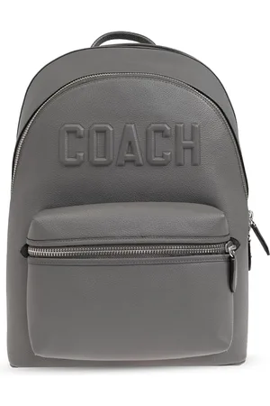 Coach Mochila con logo en relieve