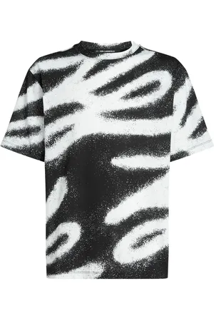 Karl Lagerfeld Playera con estampado de grafiti