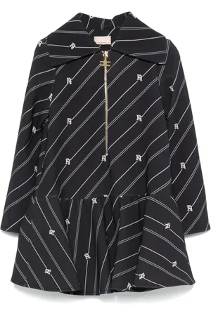 Elisabetta Franchi Vestido con logo estampado