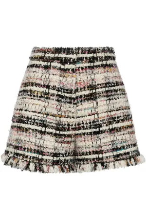 Giambattista Valli Shorts de tweed