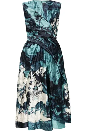 Erdem Vestido midi sin mangas