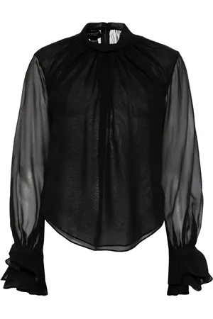 Giambattista Valli Top semitransparente