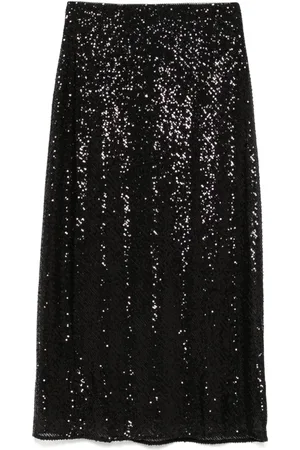 RIXO London Falda midi Ardith