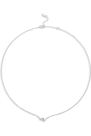 Maria Black Collar Baxter en oro blanco de 14kt con diamante