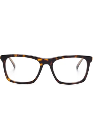 Dunhill Lentes con armazón estilo carey