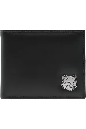 Maison Kitsuné Cartera con parche Fox Head