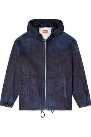 Diesel Chamarra de mezclilla con capucha