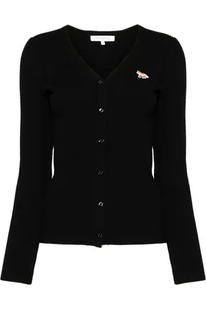 Maison Kitsuné Cárdigan con parche Baby Fox